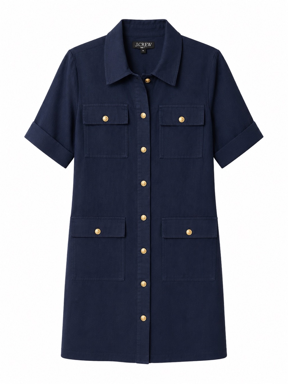 J. Crew Gamine Shirtdress in Linen